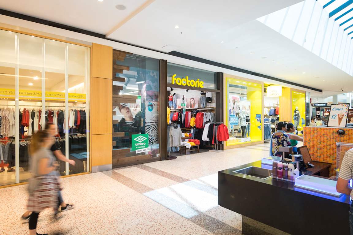 Factorie at Westfield Fountain Gate