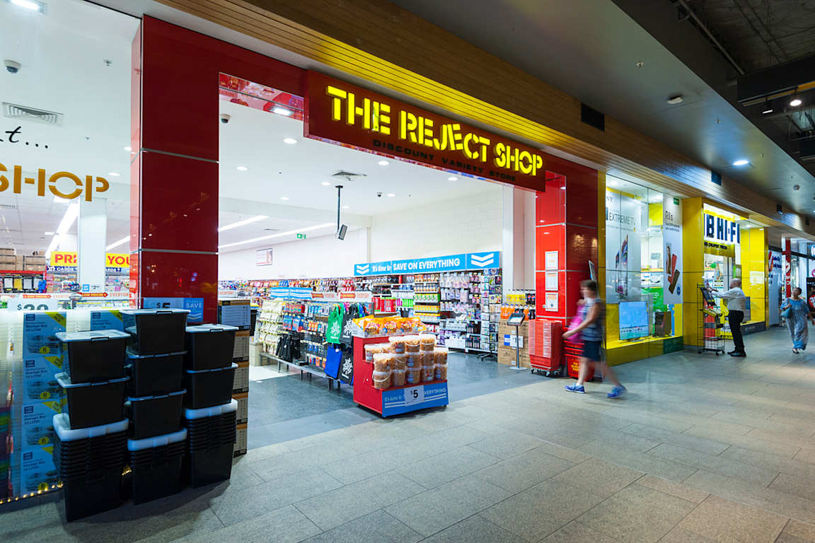The Reject Shop At Westfield Garden City