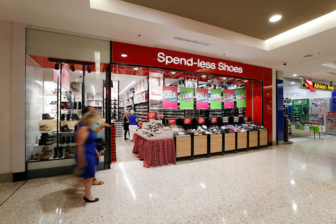 spendless shoes afterpay in store