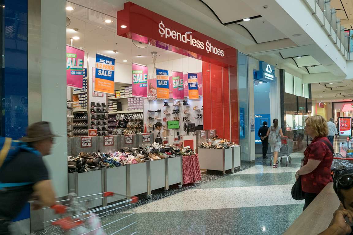spendless shoes afterpay in store
