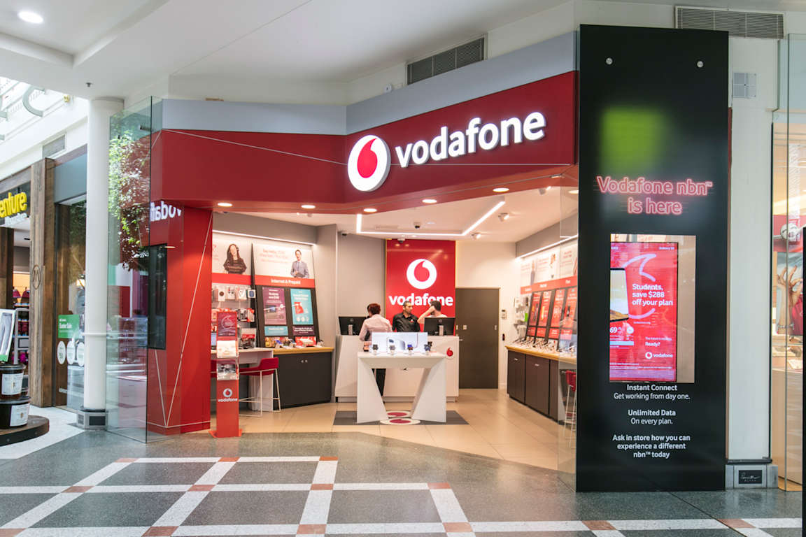 Vodafone 2 at Westfield Penrith