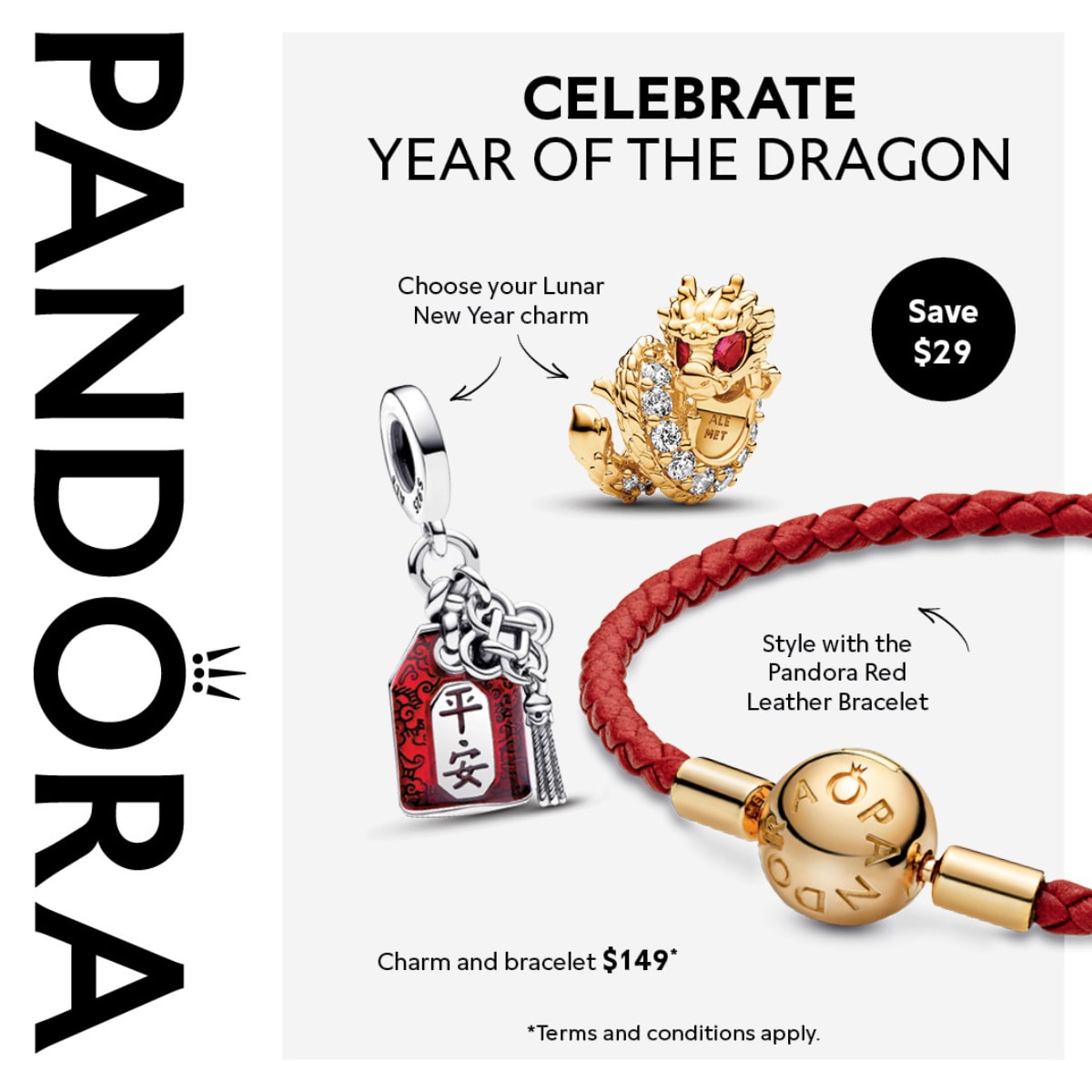 Pandora Lunar New Year Year of the Dragon at Westfield Manukau City