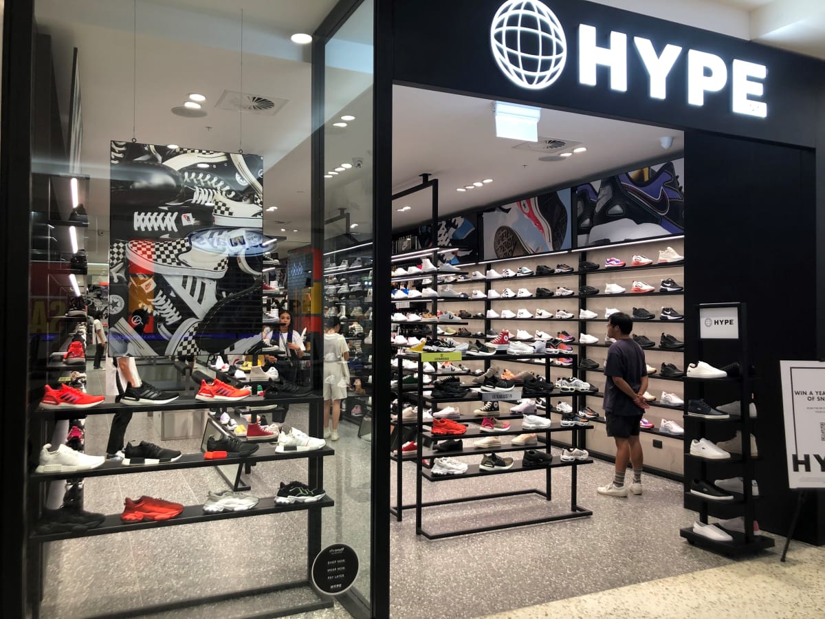 hype shoe store