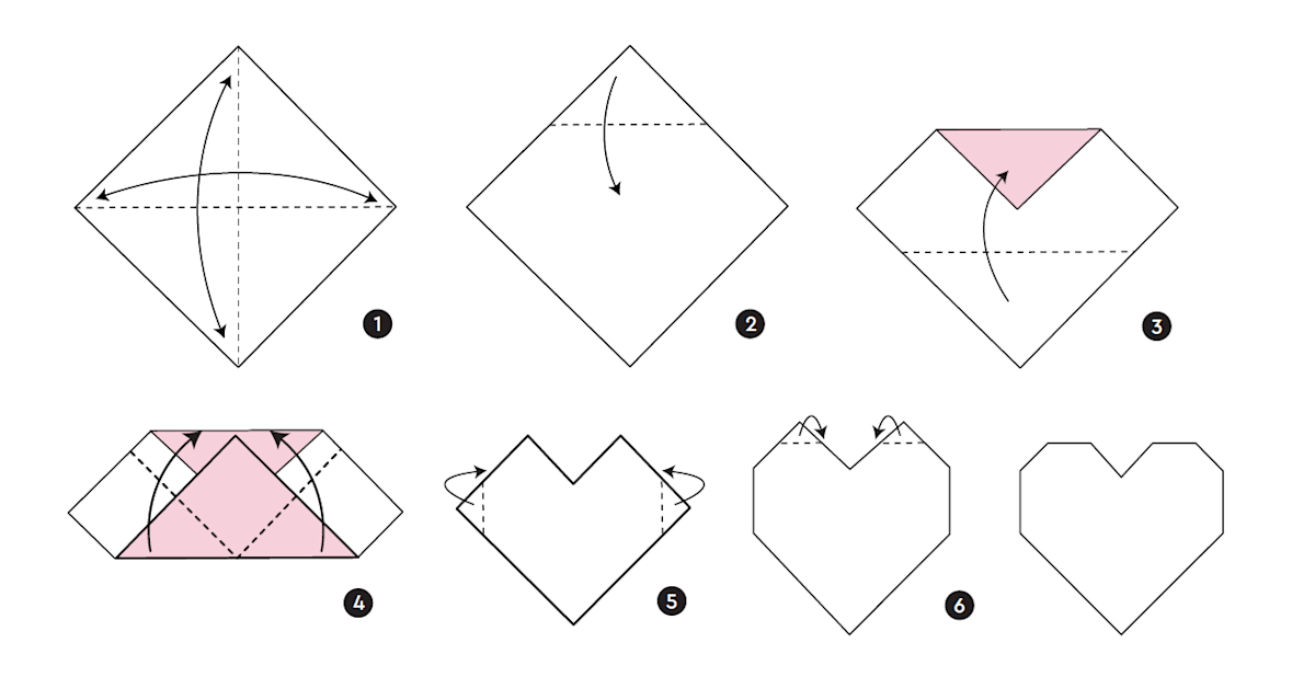Event Valentines Day Origami
