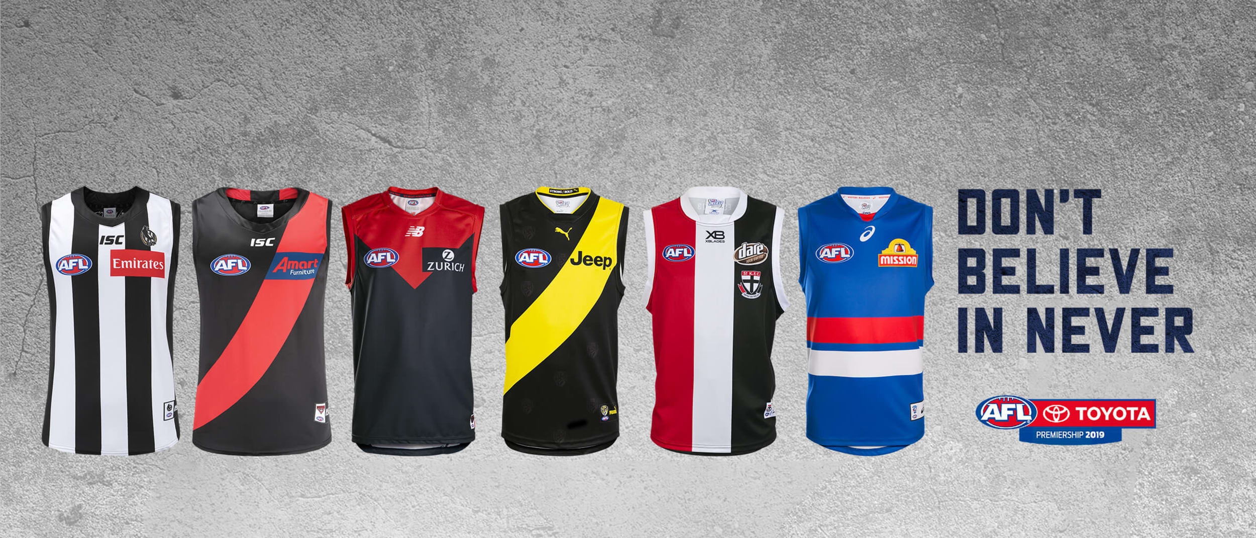 all afl jerseys