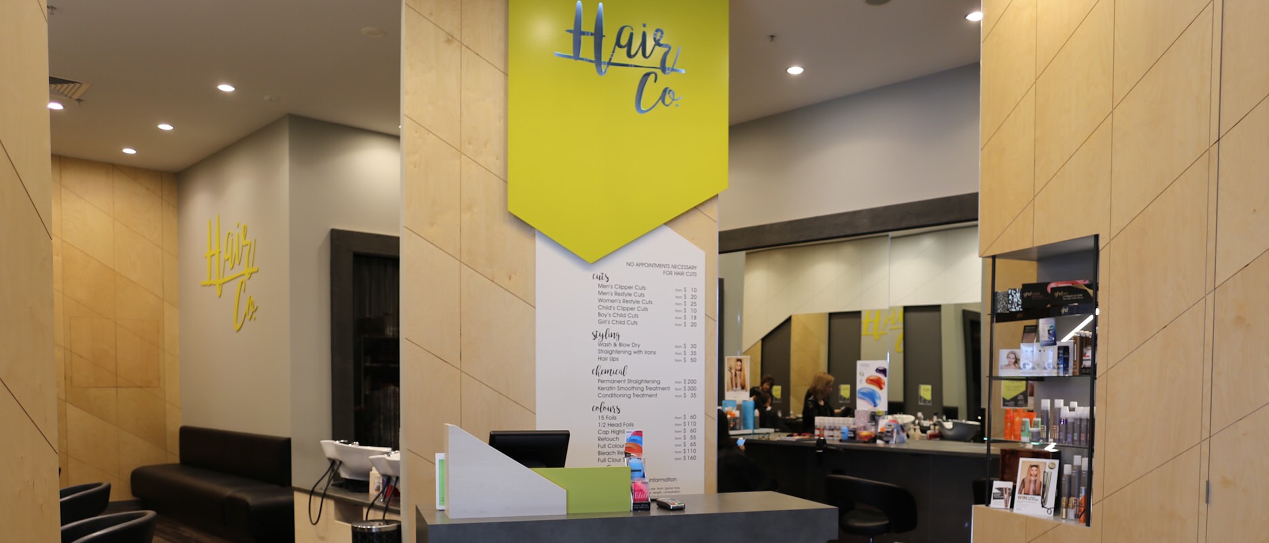 Hair Co Temporary Closure At Westfield Riccarton