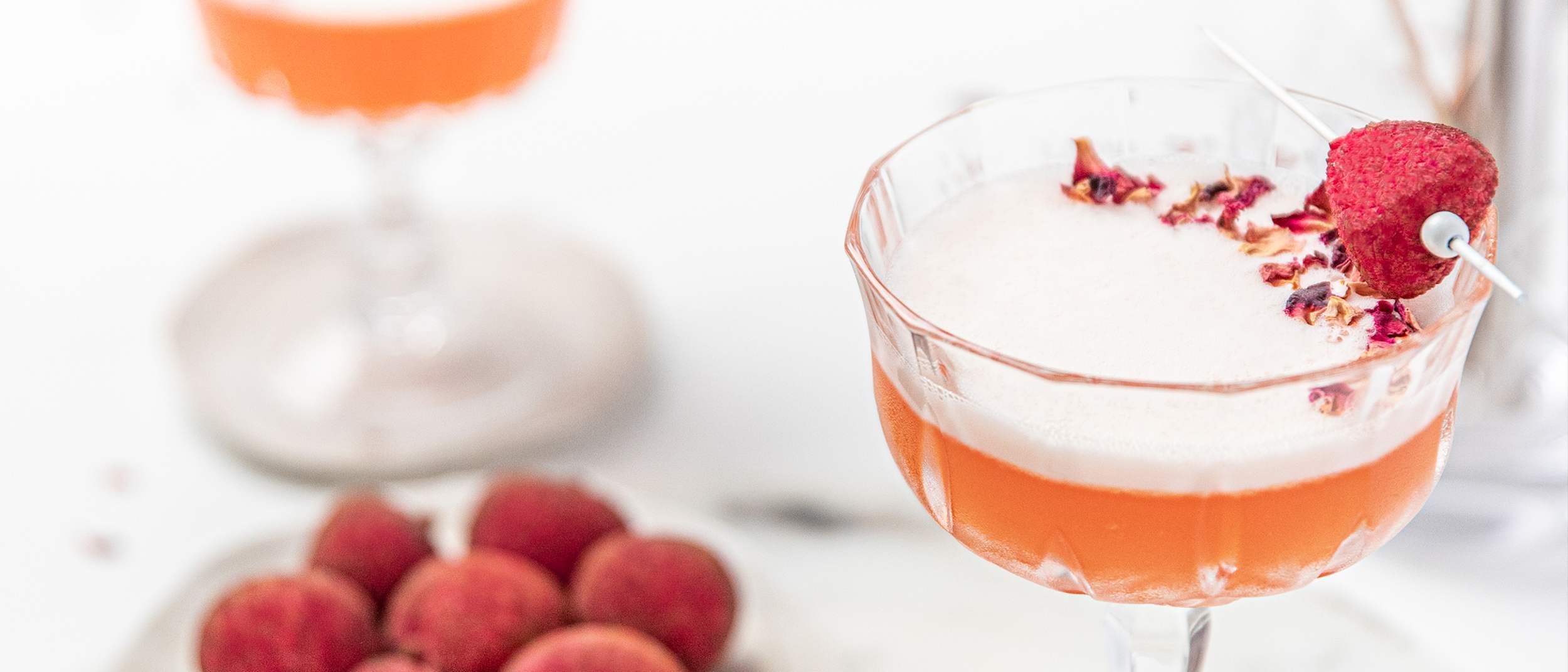 Story Recipe Lychee Orange Blush Cocktail