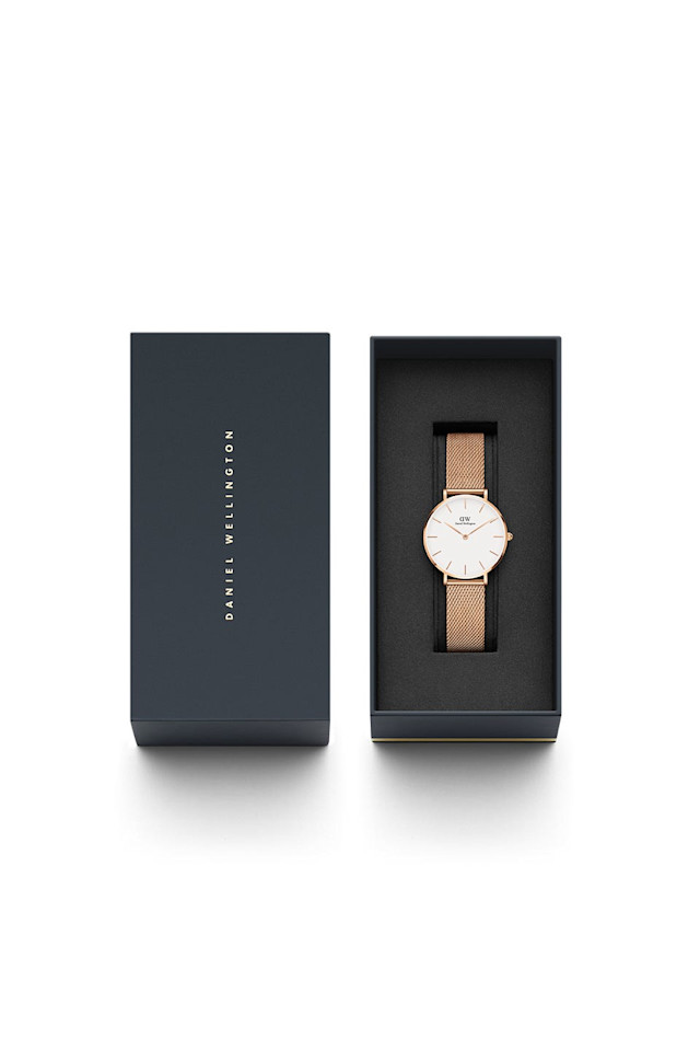 Daniel Wellington Melrose 32mm Rose Gold White Watch | Westfield Direct