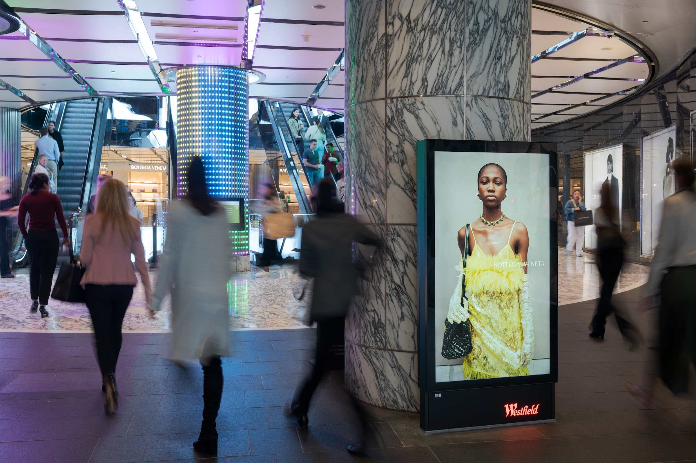 Westfield Sydney Bottega Venatta SmartScreen September2022