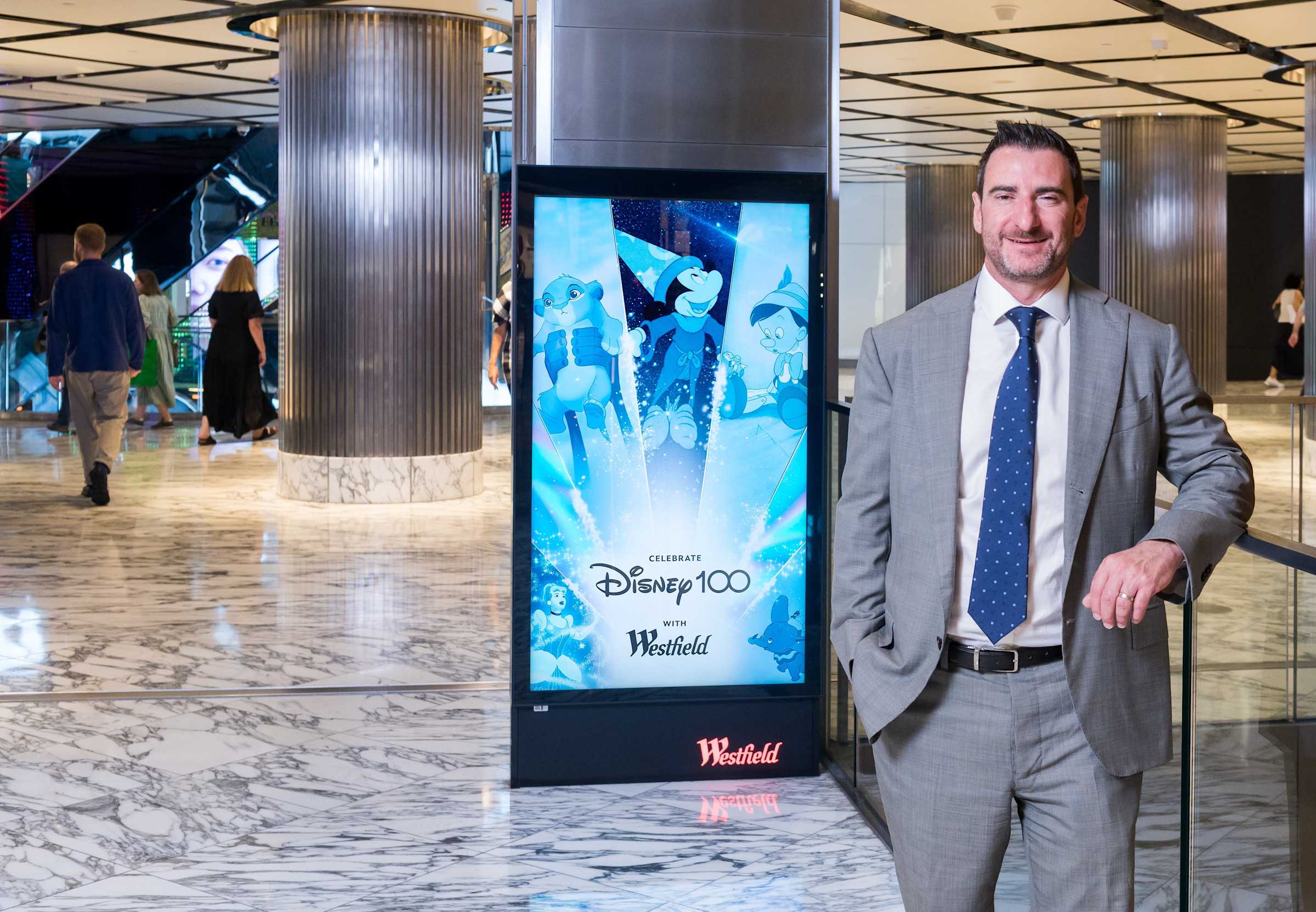 Westfield and Disney have today announced a year-long collaboration in celebration of The Walt Disney Company’s 100th anniversary.