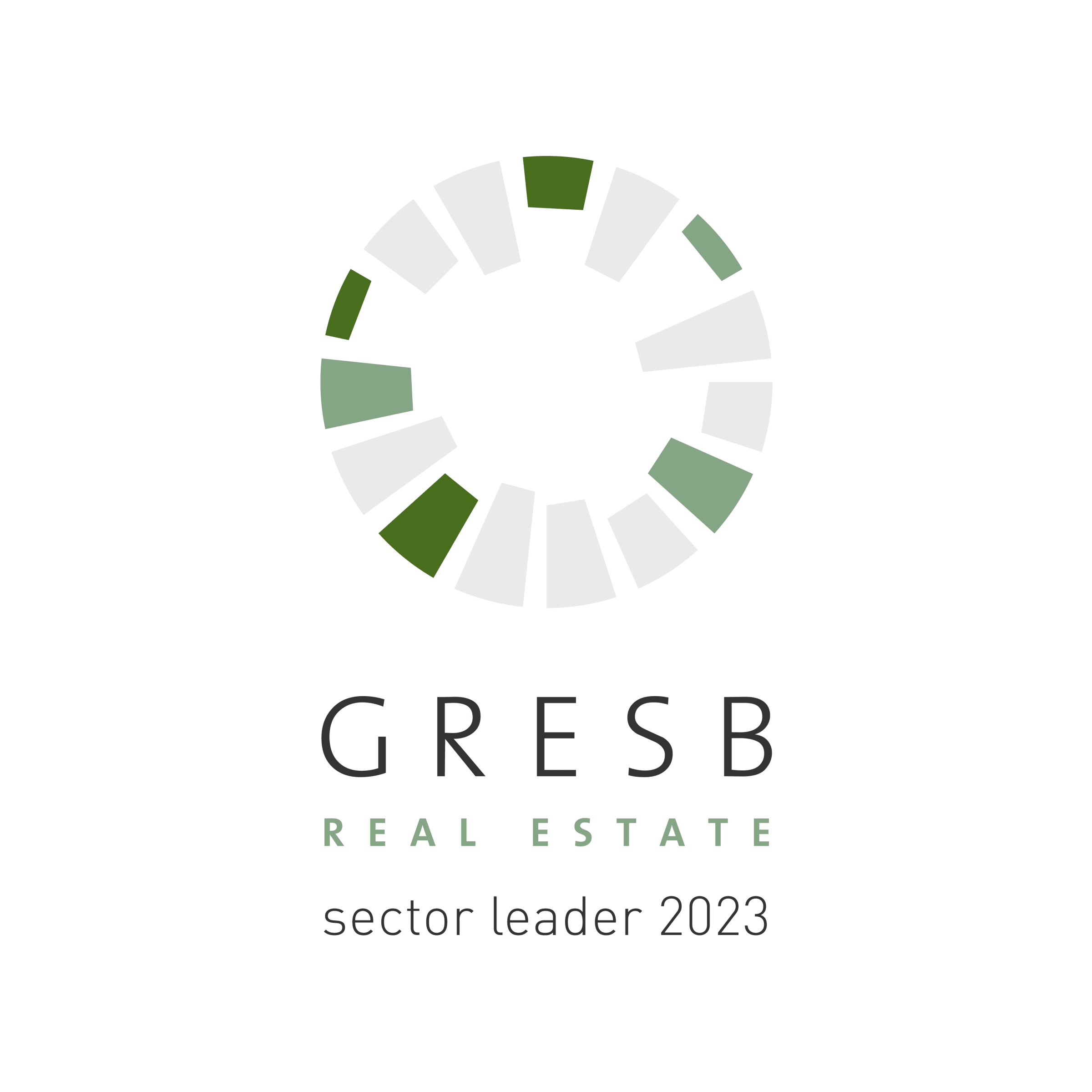 We are Global Sector Leader, Development in the 2023 GRESB Real Estate Assessment.