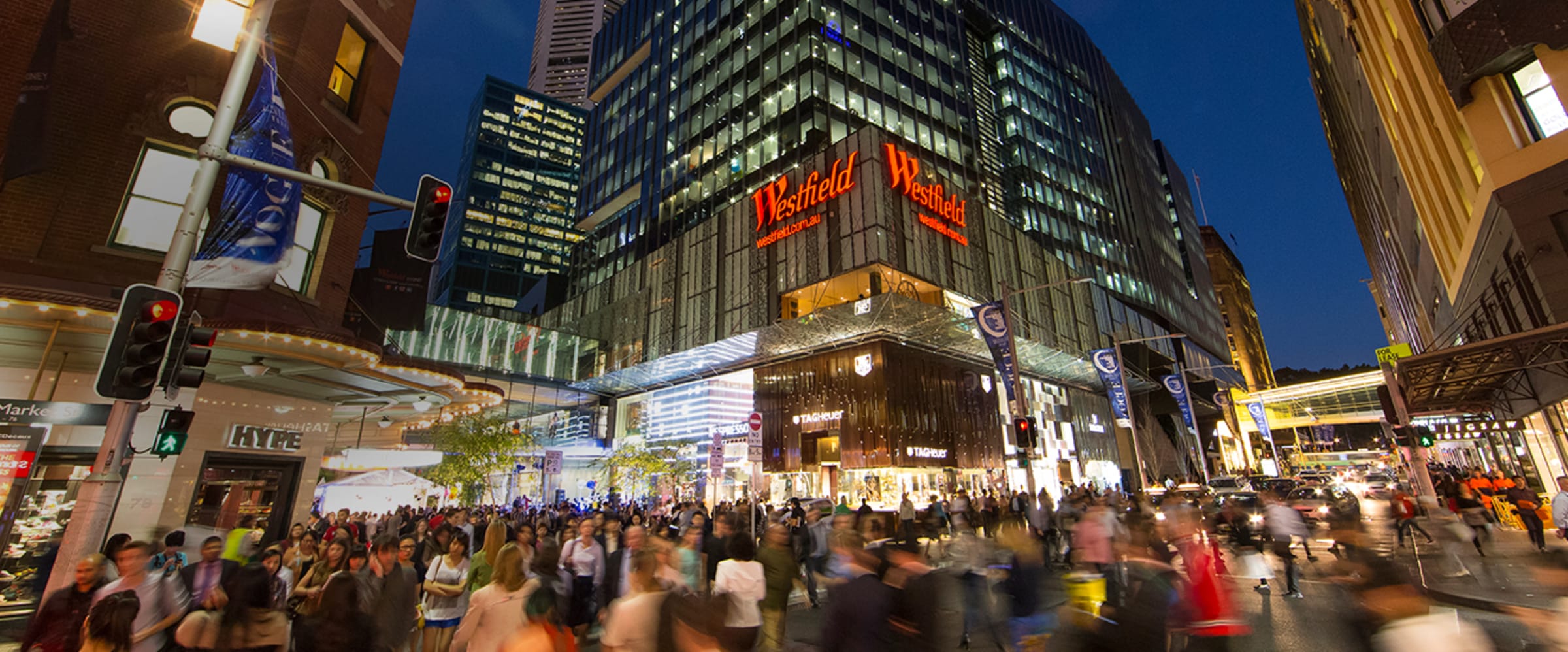 Westfield destinations are the most efficient and productive means for businesses to engage and transact with customers. 