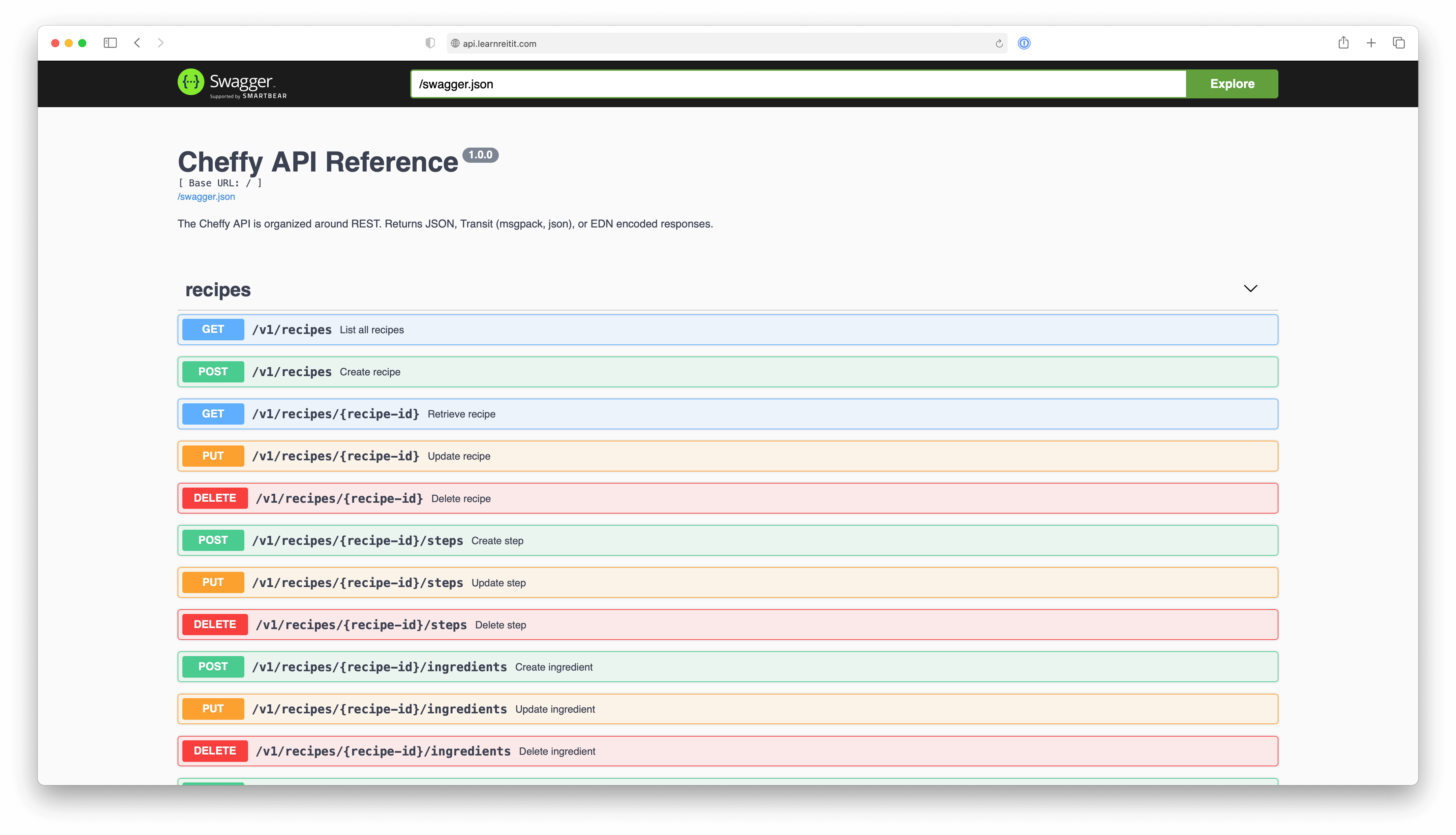 Learn Reitit screenshot