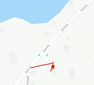 Veien opp til hytta