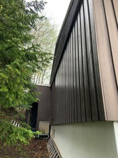 Nordvegg, skifte kledning gavl