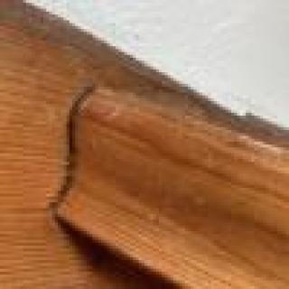 Detalj trappenese med profil