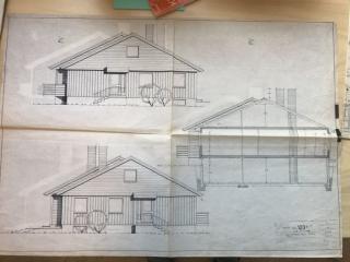 Orginaltegninger av huset