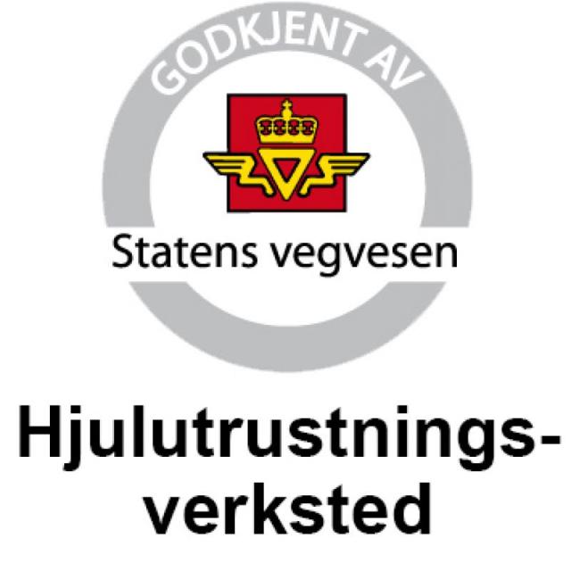 Hjulutrustningsverksted. Kode 12 & 22 logo