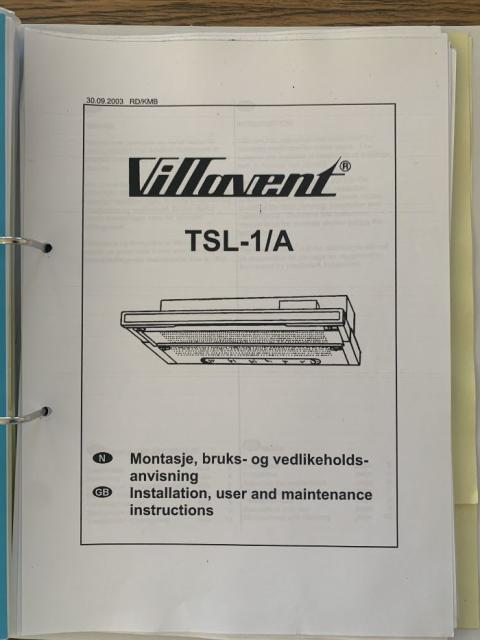 Villavent Tsl 2 Manual () Villavent Tsl 2 Manual