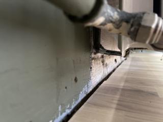 Bilde av radiatorfestet