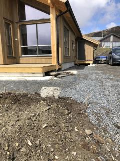 Utvide terrasse inngangsparti 8-10 m