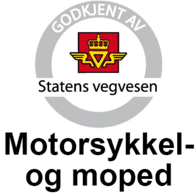 Motorsykkel- og mopedverksted. Kode 17 logo