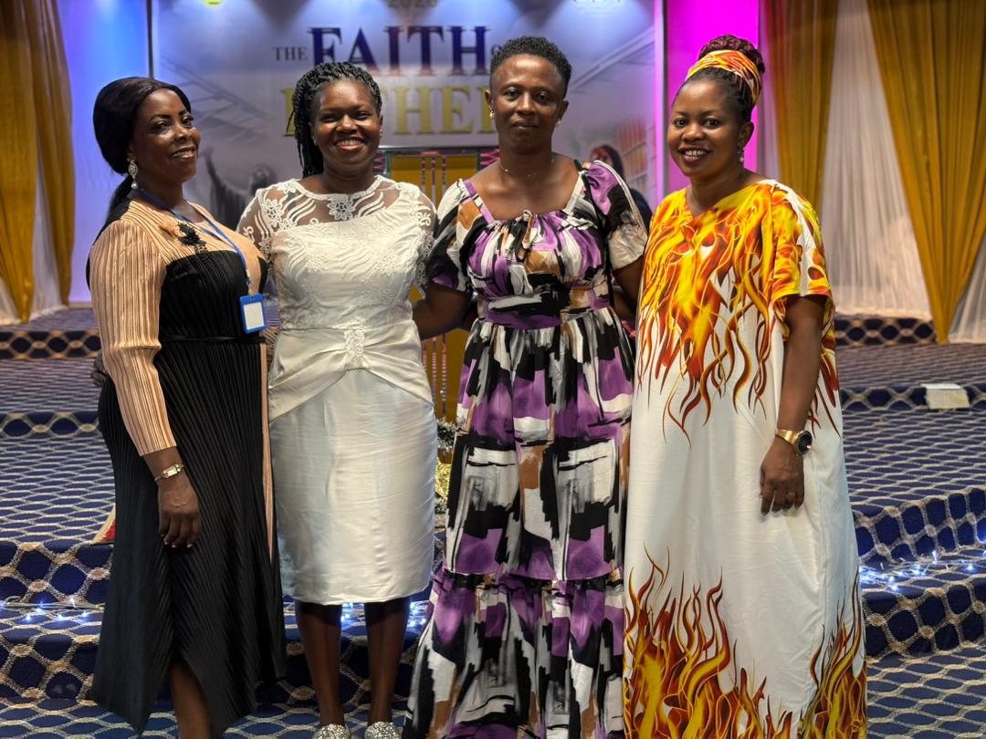 Church members group photo