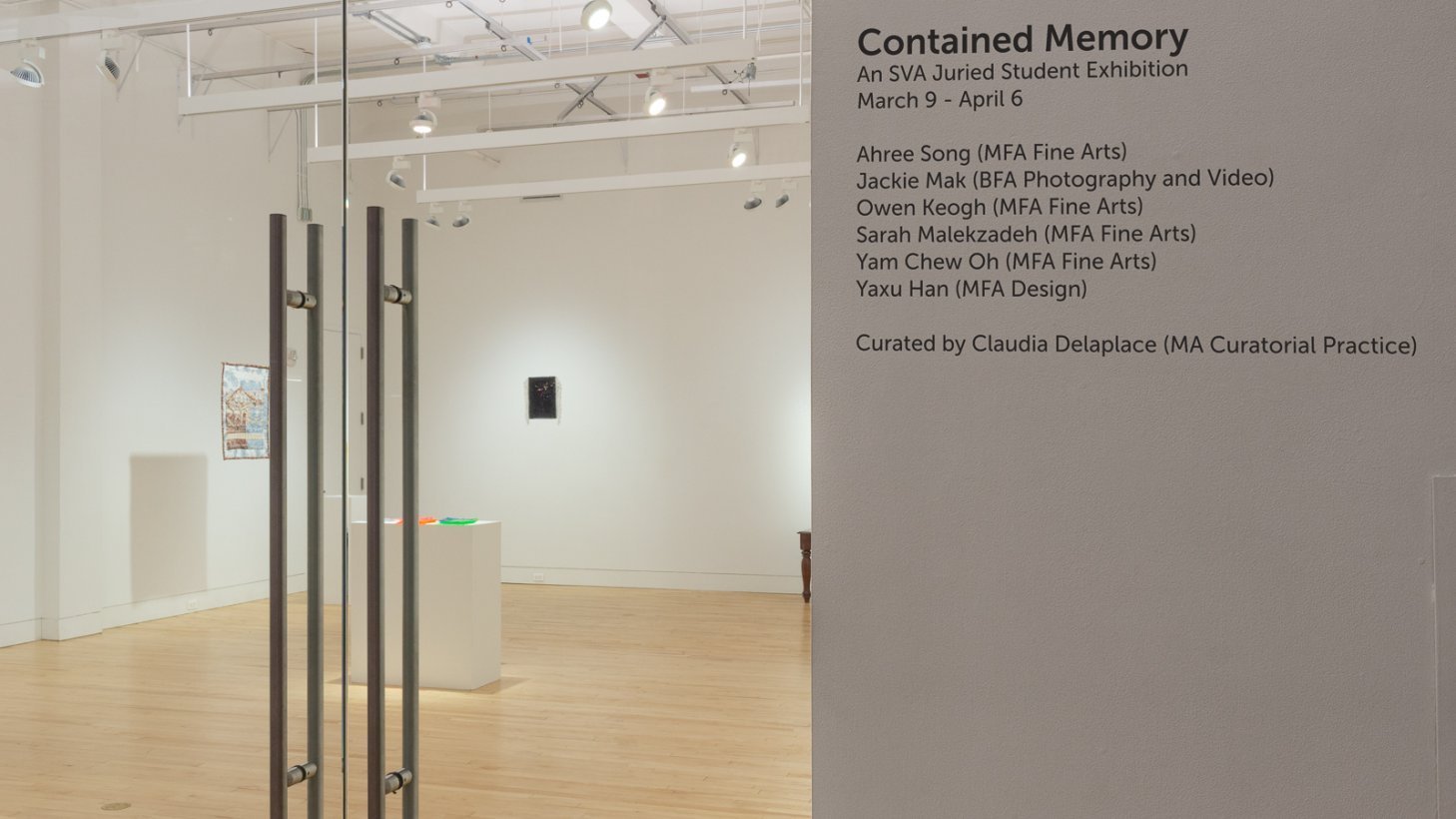 School of Visual Arts | SVA | New York City | Events & Exhibitions |  Contained Memory