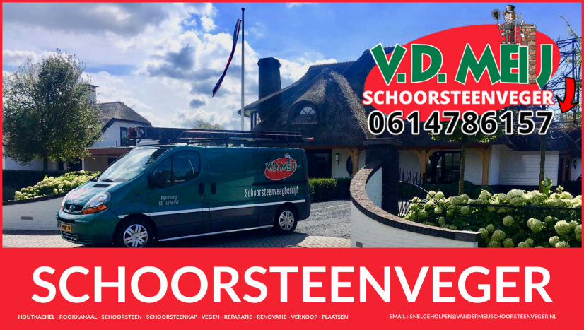Van der Meij schoorsteen vegen Zuid-Holland Erkende Schoorsteenveger Schoorsteenspecialist service