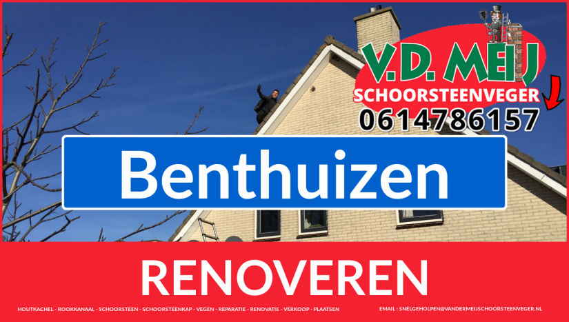 schoorsteenrenovatie Benthuizen Tot ziens bij Van der Meij schoorsteenrenovatie Benthuizen
