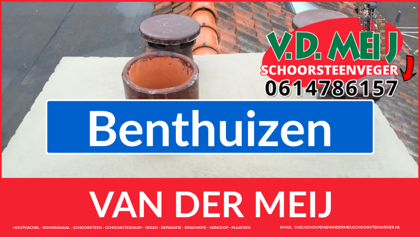 Van der Meij schoorsteen renovatie Benthuizen Van der Meij schoorsteen renovatie in Benthuizen