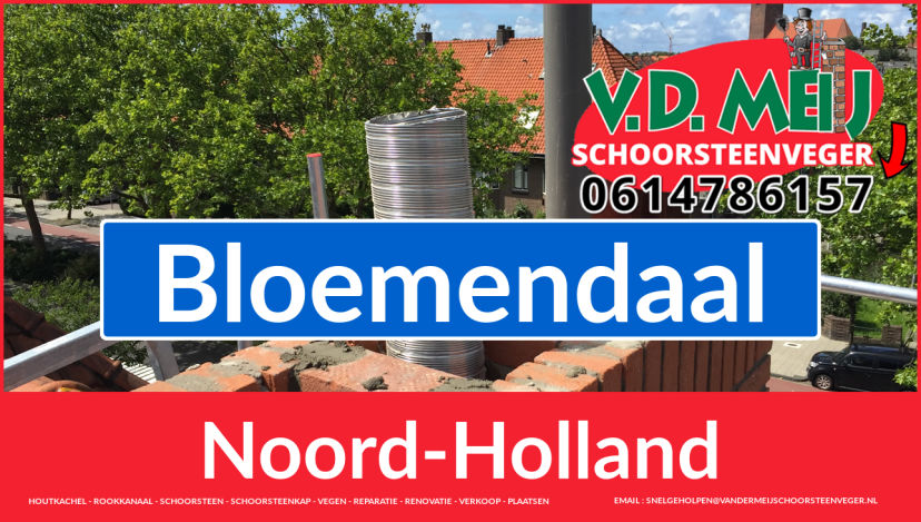 Tot ziens bij Van der Meij schoorsteenrenovatie Bloemendaal