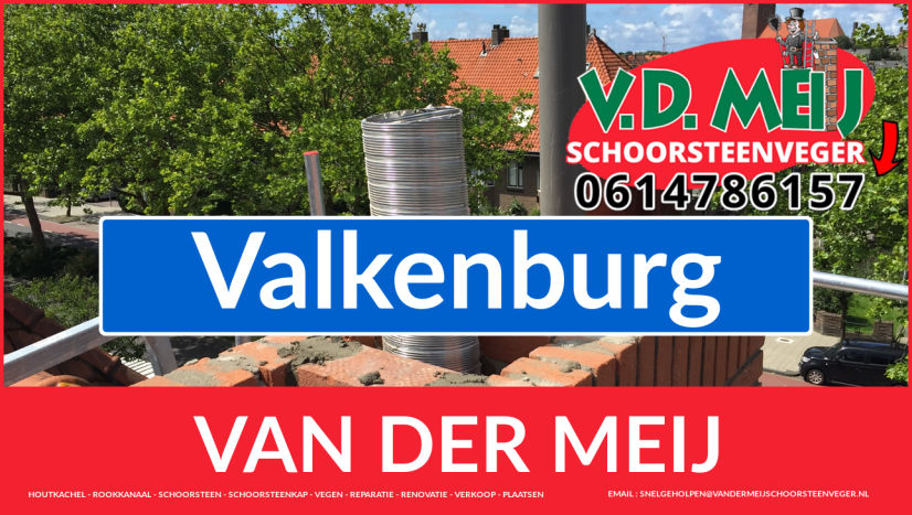 Van der Meij schoorsteenrenovatie Valkenburg Van der Meij schoorsteen restauratie in Valkenburg