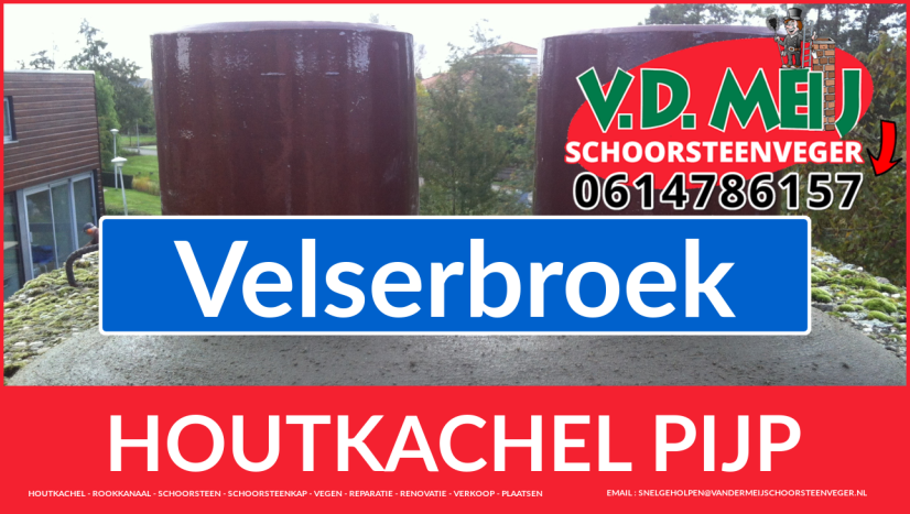dubbelwandige rookkanaal aanleggen in Velserbroek enkelwandig rookkanaal plaatsen in Velserbroek