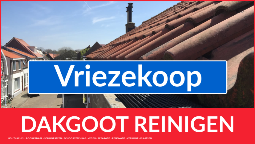 dakgoot vegen Vriezekoop