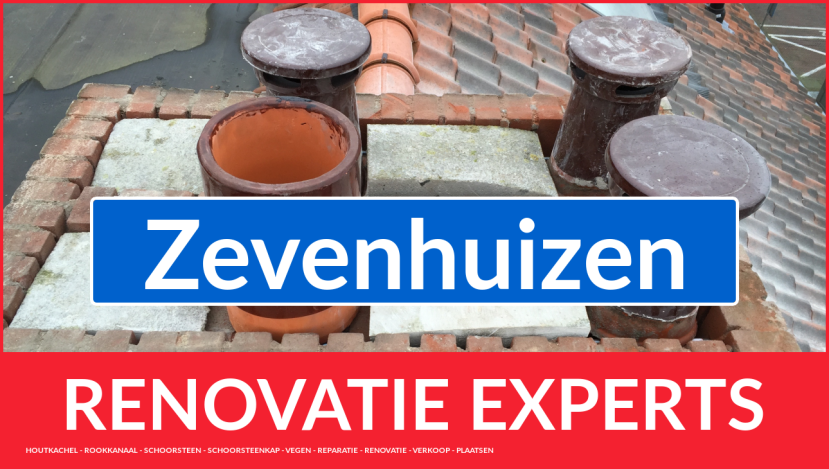 gehele schoorsteenrenovatie in Zevenhuizen
