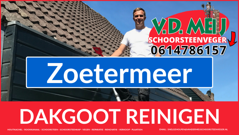 dakgoot reinigen Zoetermeer