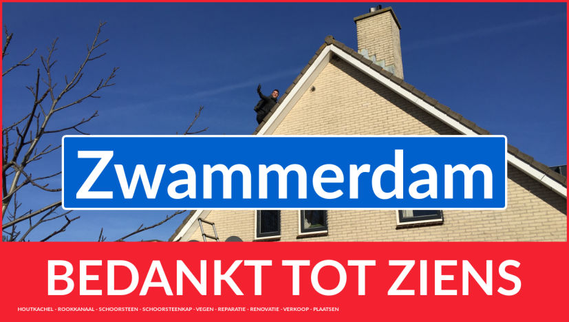 schoorsteen veger Zwammerdam Tot ziens bij Van der Meij {schoorsteenschoorsteen vegen uit Noordwijk-Binnen