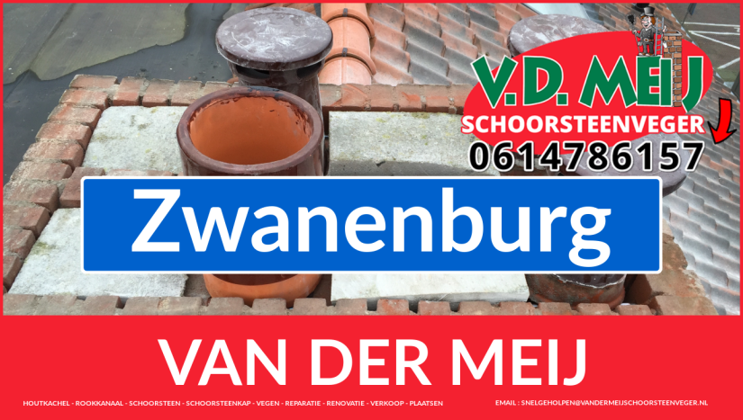 Van der Meij schoorsteen renovatie Zwanenburg Van der Meij schoorsteen renovatie in Zwanenburg