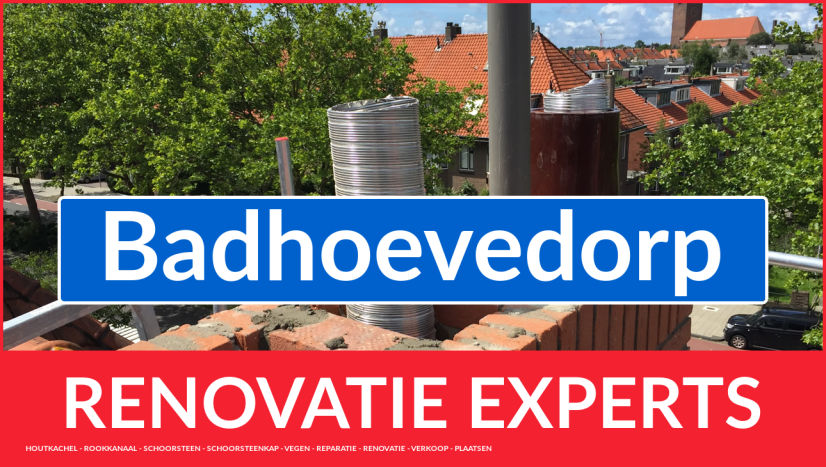 complete schoorsteenrenovatie Badhoevedorp volledige schoorsteen restauratie in Badhoevedorp