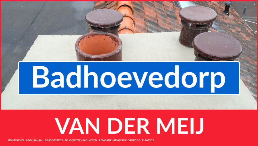 Van der Meij schoorsteen restauratie Badhoevedorp Van der Meij schoorsteenrenovatie in Badhoevedorp