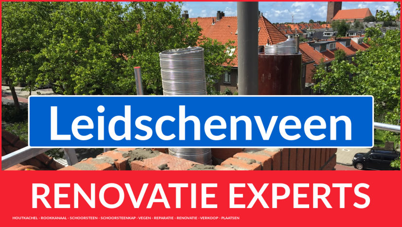 algehele schoorsteenrenovatie in Leidschenveen