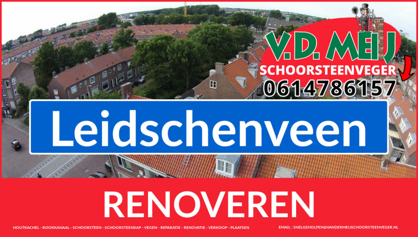 Tot ziens bij Van der Meij schoorsteenrenovatie Leidschenveen