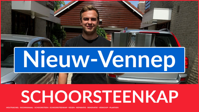schoorsteenkap vervangen in Nieuw-Vennep