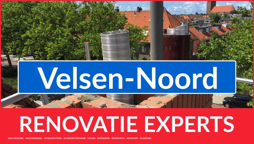 totale schoorsteen renovatie in Velsen-Noord