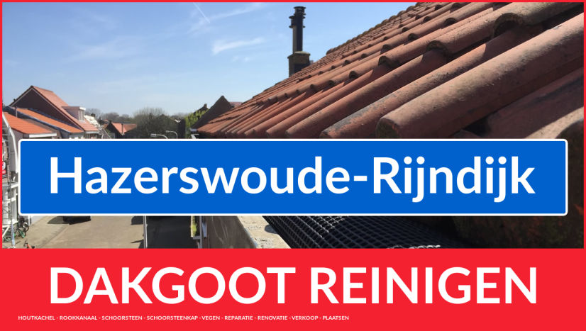 dakgoot schoonmaken Hazerswoude-Rijndijk