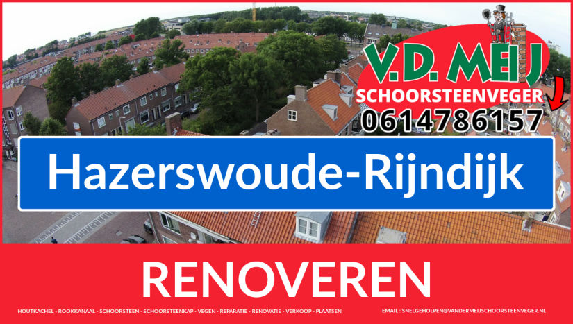 Tot ziens bij Van der Meij schoorsteen restauratie Hazerswoude-Rijndijk