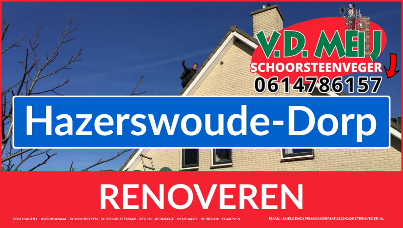 schoorsteenrenovatie Hazerswoude-Dorp bedankt voor uw bezoek aan Van der Meij schoorsteen renovatie Hazerswoude-Dorp