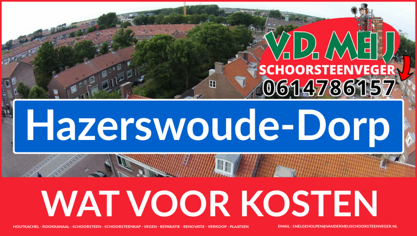 Schoorsteenrenovatie Schoorsteen Hazerswoude-Dorp