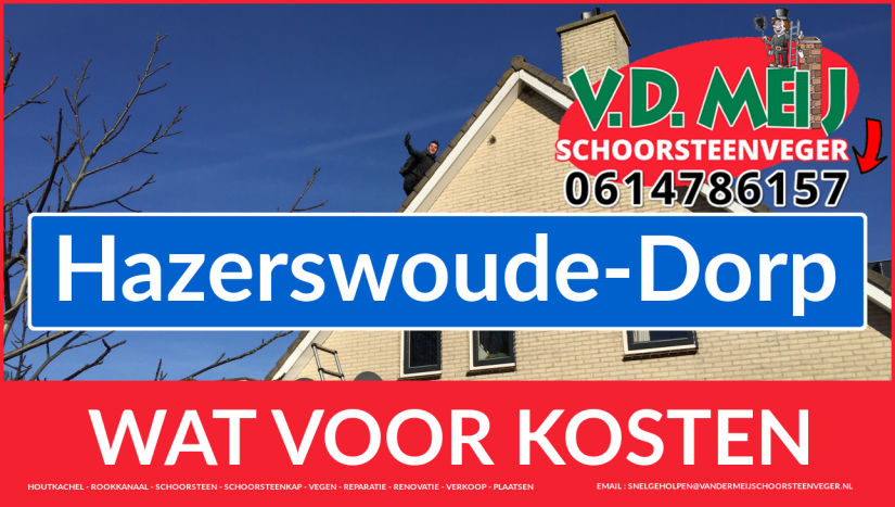 schoorsteen restauratie Hazerswoude-Dorp